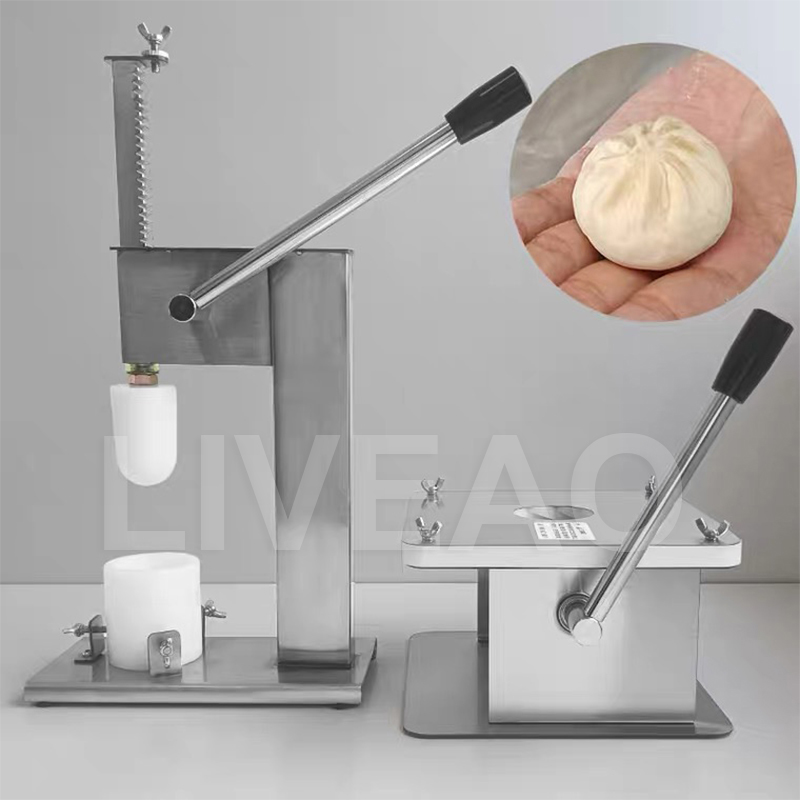 Manual Kitchen Steamed Bun Making Machine Stainless Steel Momo Making Maker Is Suitable For Home Business