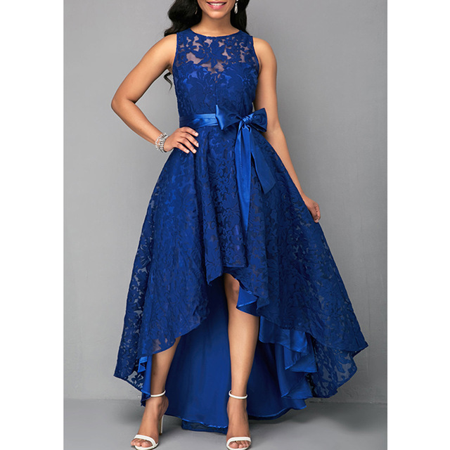 Ladies Elegant Bridesmaid Dress Summer Irregular Women Wedding Party Gowns Long Dress Sleeveless Floor-Length Formal Dresses D30, Blue
Ladies Elegant Bridesmaid Dress Summer Irregular Women Wedding Party Gowns Long Dress Sleeveless Floor-Length Formal Dresses D30, Blue