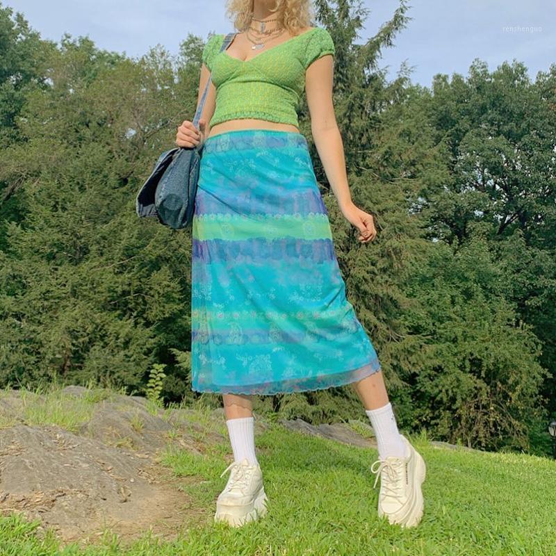 Print Striped Skirts Summer Women Mesh Floral Y2K High Waist 90s Harajuku Casual Party Streetwear Bodycon E-girl Midi, Sky blue
Print Striped Skirts Summer Women Mesh Floral Y2K High Waist 90s Harajuku Casual Party Streetwear Bodycon E-girl Midi, Sky blue