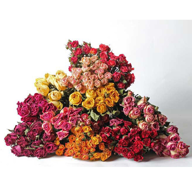 Natural Dried Flower Rose Bouquet Wedding Christmas Family Party Environment Beautification Home Decoration Flower Arrangement