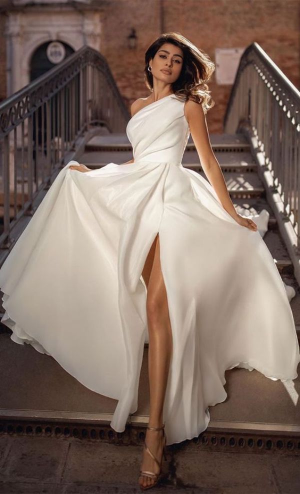 Casual Dresses Party Women Dress Seductive One Shoulder White Wear Gown For High Slit Elegant Evening Maxi
Casual Dresses Party Women Dress Seductive One Shoulder White Wear Gown For High Slit Elegant Evening Maxi