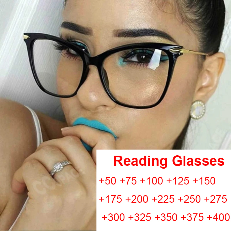 Fashion Cat Eye Womans Reading Glasses prescription Lens Oversized women transparent glasses elderly readers Eyeglasses Frames 220705
Fashion Cat Eye Womans Reading Glasses prescription Lens Oversized women transparent glasses elderly readers Eyeglasses Frames 220705