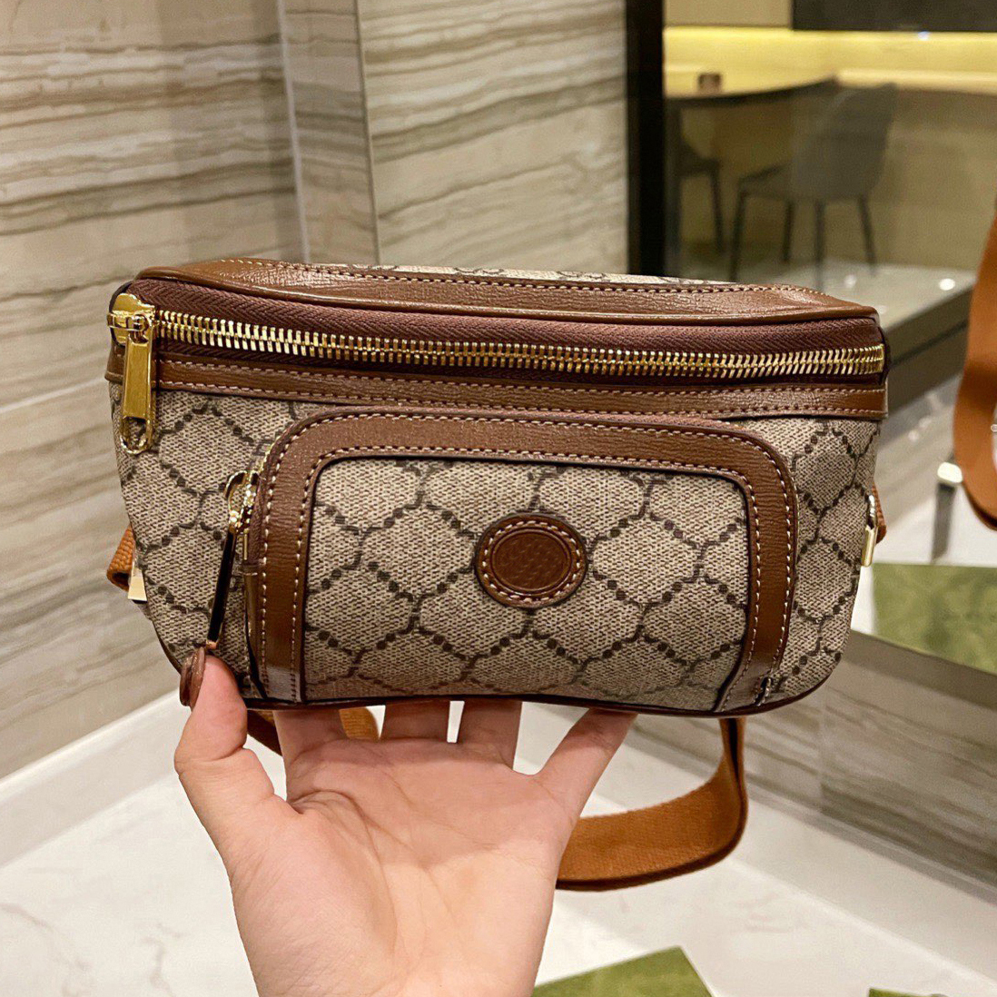 Waist bag Luxury Designer Brand Fashion Shoulder Bags Handbags High Quality Crossbody Women Letter Purse Phone bag Wallet lady, No bags
Waist bag Luxury Designer Brand Fashion Shoulder Bags Handbags High Quality Crossbody Women Letter Purse Phone bag Wallet lady, No bags