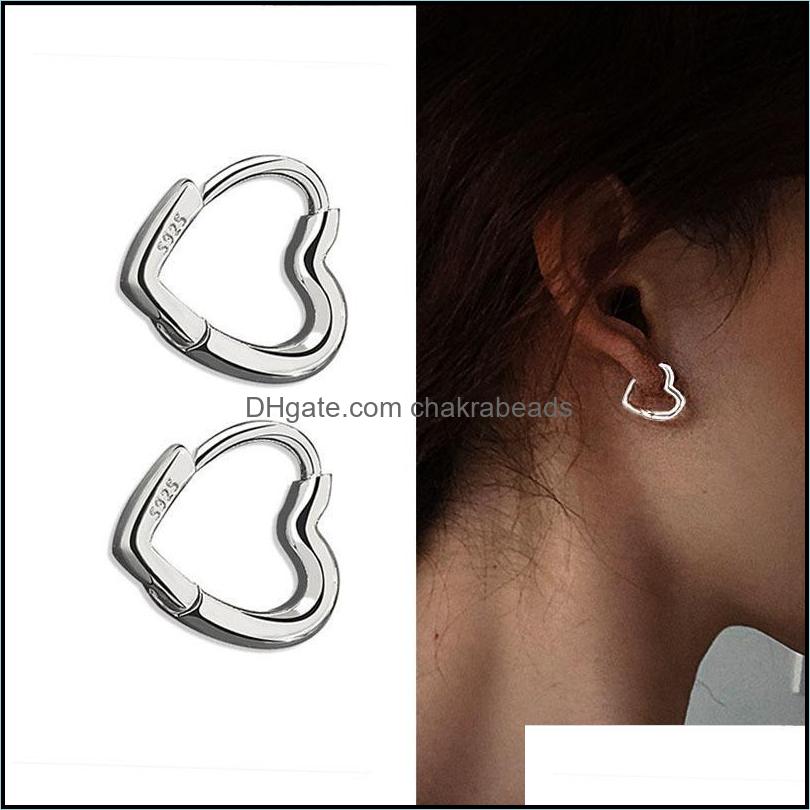 Hoop Hie Earrings Jewelry Sterling Sier Plated Korean Fashion Simple Heart-Shaped Love Women Female Jewe Dhtog
Hoop Hie Earrings Jewelry Sterling Sier Plated Korean Fashion Simple Heart-Shaped Love Women Female Jewe Dhtog