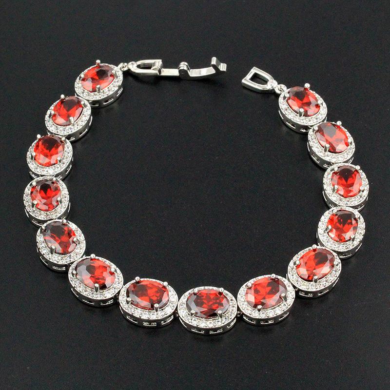 Bangle Hermosa Fashion High Quality Jewelry Red Garnet Bracelet For Women/Ladies Gift Party HS0068BBangle
Bangle Hermosa Fashion High Quality Jewelry Red Garnet Bracelet For Women/Ladies Gift Party HS0068BBangle