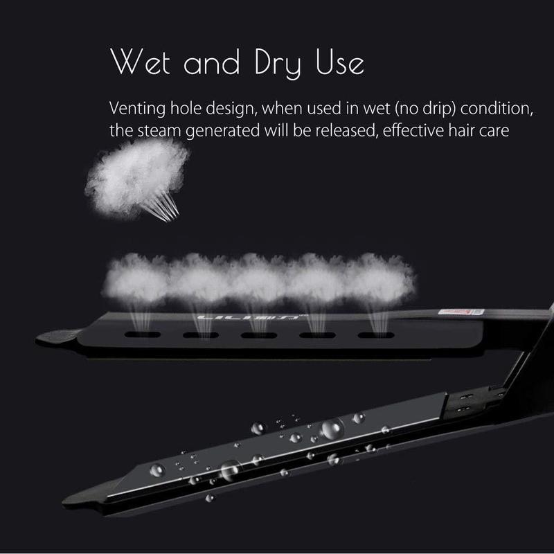 Roll Straight Dual-Purpose Straight Hair Splint Constant Temperature Portable Air Bangs Curly Hair Straightener 220623