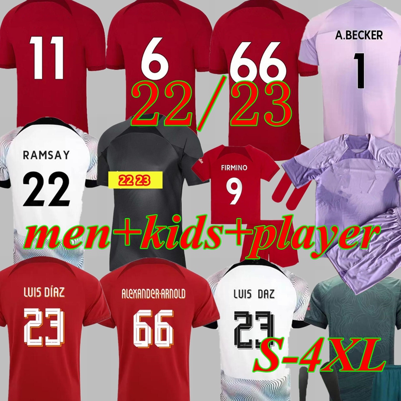 3XL 4XL 22 23 LVP Mohamed FIRMINO soccer jerseys 2022 2023 Diogo A.BECKER Luis DIaz football shirts men kids kits Minamino Alexander Arnold M. SALAH DARWIN sets uniform, Grey
3XL 4XL 22 23 LVP Mohamed FIRMINO soccer jerseys 2022 2023 Diogo A.BECKER Luis DIaz football shirts men kids kits Minamino Alexander Arnold M. SALAH DARWIN sets uniform, Grey