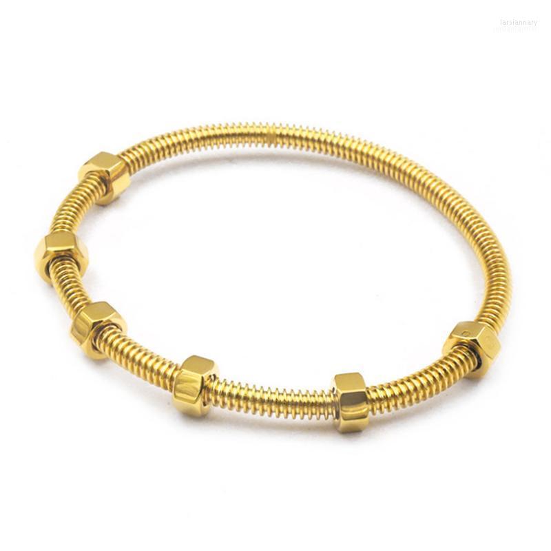 Bangle Screw Bangles Titanium Steel Oval Couple Women No Stone Rose Gold Bracelets Femme Bijoux Pulseira Without Box BanBangle Lars22
Bangle Screw Bangles Titanium Steel Oval Couple Women No Stone Rose Gold Bracelets Femme Bijoux Pulseira Without Box BanBangle Lars22