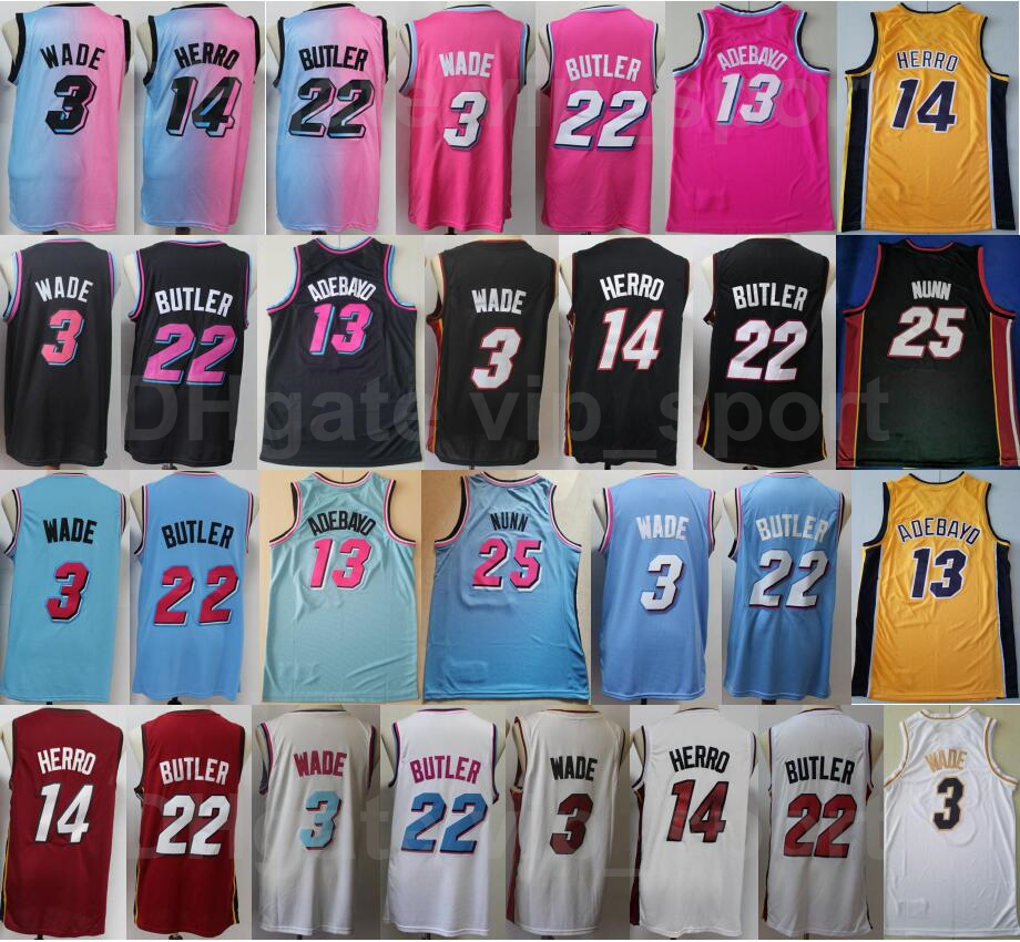 Men Basketball Tyler Herro Jersey 14 Jimmy Butler 22 Dwyane Wade 3 Bam Ado 13 Goran Dragic 7 Kendrick Nunn 25 Team Stitched, Only 3 and 22
Men Basketball Tyler Herro Jersey 14 Jimmy Butler 22 Dwyane Wade 3 Bam Ado 13 Goran Dragic 7 Kendrick Nunn 25 Team Stitched, Only 3 and 22