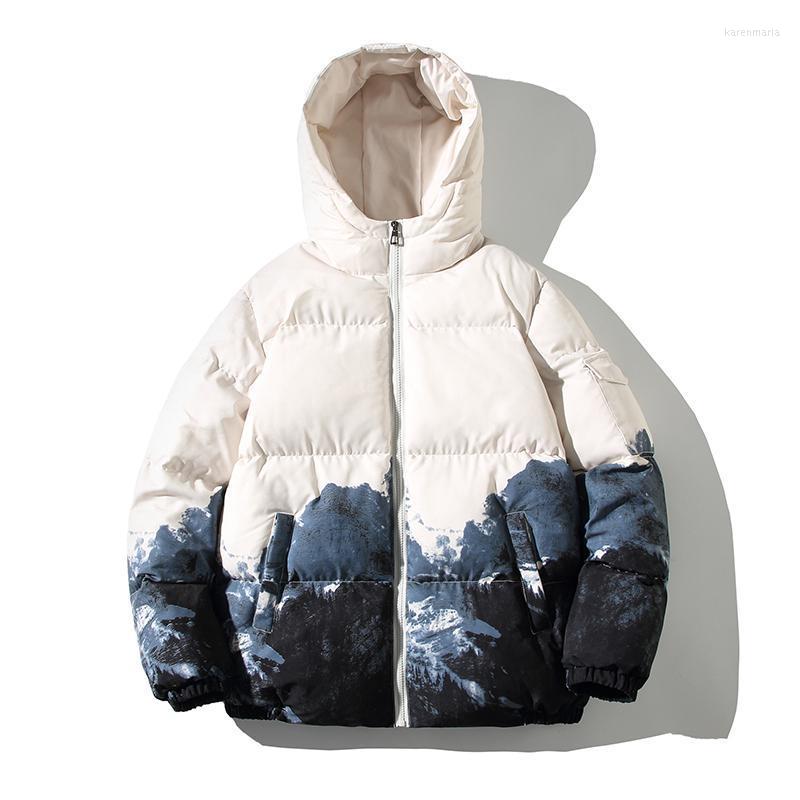 Men's Down & Parkas Mens Winter Coat Warm Thick Print Jacket Fashion Casual Harajuku Hooded Loose Outwear Men Clothing Para Hombre Kare22, Black
Men's Down & Parkas Mens Winter Coat Warm Thick Print Jacket Fashion Casual Harajuku Hooded Loose Outwear Men Clothing Para Hombre Kare22, Black
