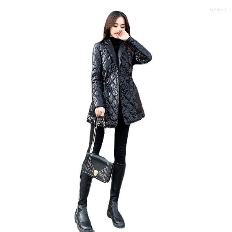 Women's Down & Parkas Cotton-Padded Jacket Women For Fall/Winter 2022 Slim Waist Mid-Length Shiny Solid Color Light Fashion Coat M374 Kare22, 01
Women's Down & Parkas Cotton-Padded Jacket Women For Fall/Winter 2022 Slim Waist Mid-Length Shiny Solid Color Light Fashion Coat M374 Kare22, 01