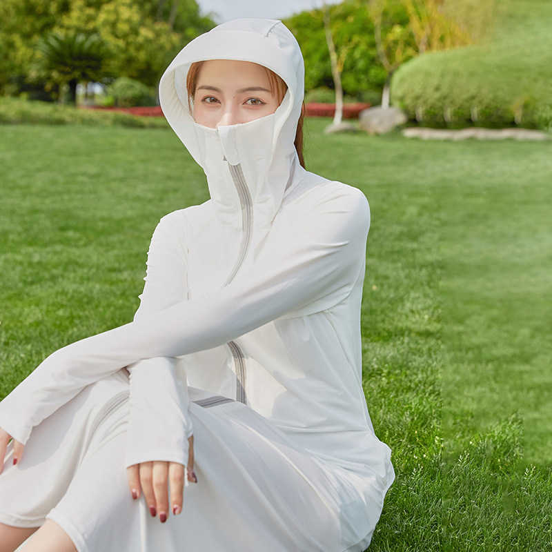 Women's Jackets Long sunscreen clothes Cape princess series Japan and South Korea sweet light ice breathable sunscreen clothes, Pearl white
Women's Jackets Long sunscreen clothes Cape princess series Japan and South Korea sweet light ice breathable sunscreen clothes, Pearl white