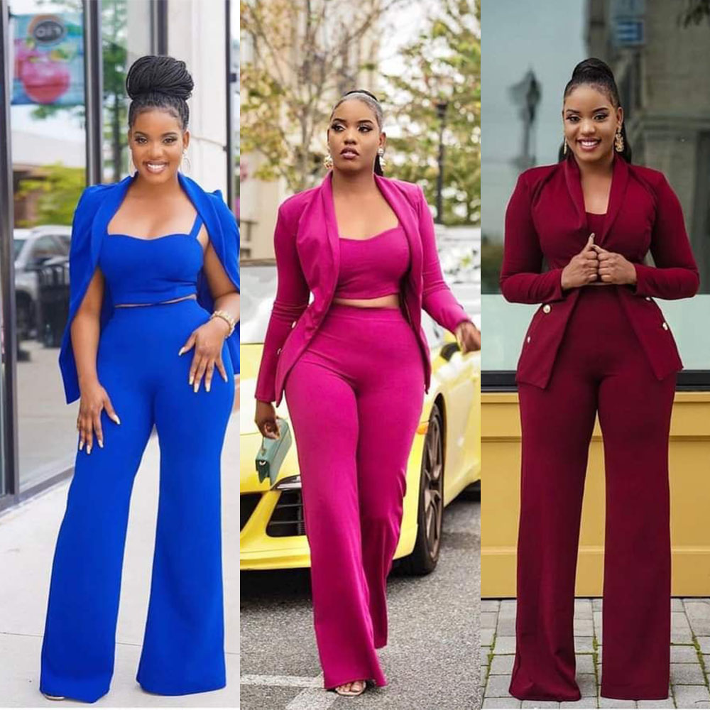 Plus Size Women Blazer Suits Power Slim Fit Stretchy Evening Party Robe Outfit Wedding Wear 2 Pieces
Plus Size Women Blazer Suits Power Slim Fit Stretchy Evening Party Robe Outfit Wedding Wear 2 Pieces