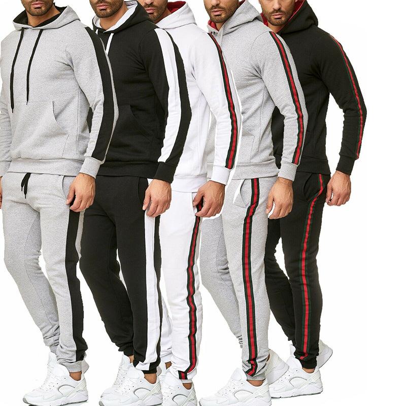 Men's Tracksuits The Casual Fashion Brand Sports Fitness Running Hoodie Suit Solid Color Sweatsuit Two-piece, Beige
Men's Tracksuits The Casual Fashion Brand Sports Fitness Running Hoodie Suit Solid Color Sweatsuit Two-piece, Beige
