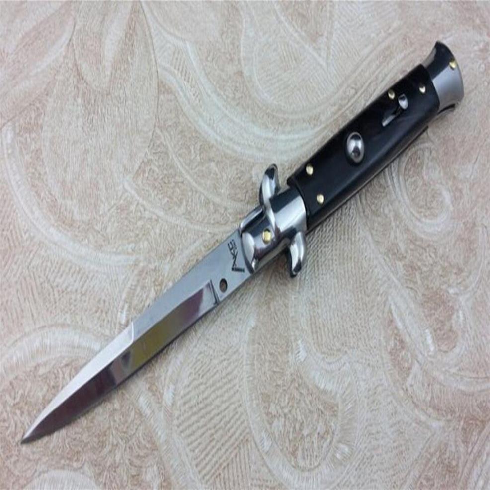 9-inch Italian mafia ATUO OPEN Folding knife 440 Blade Wilderness survival portable camping outdoor Hunting self-defense EDC tool 300O
9-inch Italian mafia ATUO OPEN Folding knife 440 Blade Wilderness survival portable camping outdoor Hunting self-defense EDC tool 300O