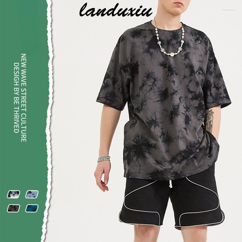 Men' T-Shirts Landuxiu 2022 Summer INS Pirational Irregular Tie-Dye Men' Short-Sleeved Lazy Trendy T-Shirt MenMen' Mild22
Men' T-Shirts Landuxiu 2022 Summer INS Pirational Irregular Tie-Dye Men' Short-Sleeved Lazy Trendy T-Shirt MenMen' Mild22