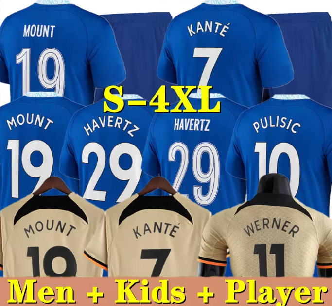 S-4XL 22 23 CFC Soccer Jersey Player Version PULISIC MOUNT HAVERTZ ZIYECH 2022 2023 football shirts men kids setWERNER HUDSON KANTE uniform set socks Mendy T. SILVA Free, 21/22 men away
S-4XL 22 23 CFC Soccer Jersey Player Version PULISIC MOUNT HAVERTZ ZIYECH 2022 2023 football shirts men kids setWERNER HUDSON KANTE uniform set socks Mendy T. SILVA Free, 21/22 men away