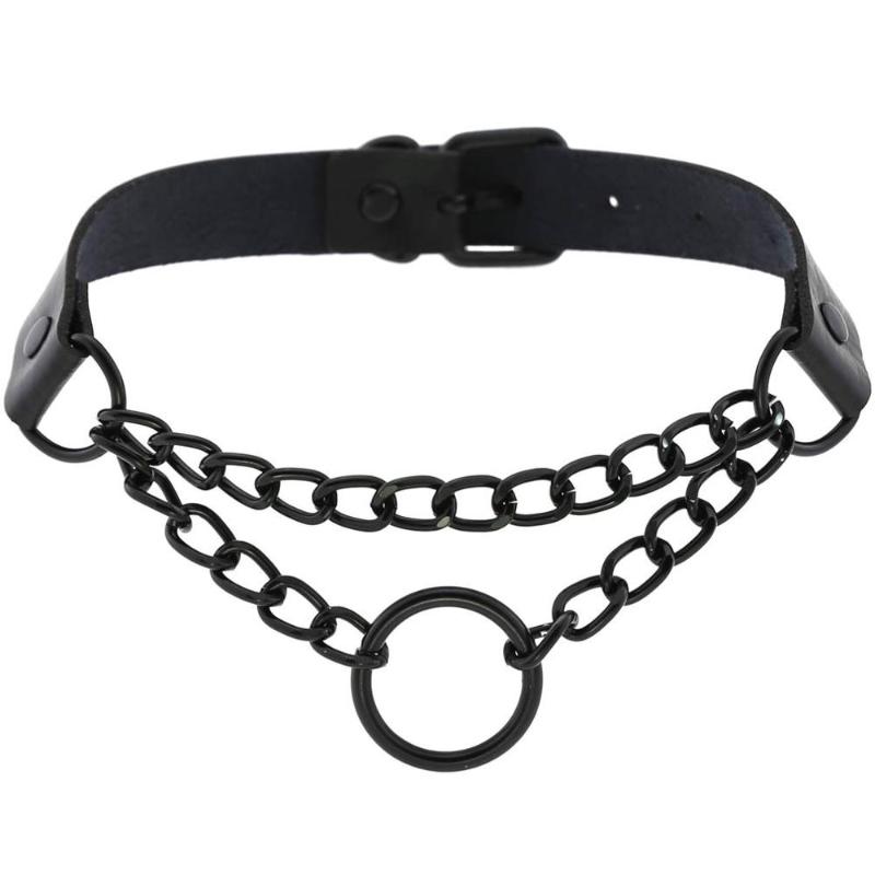 Chokers DIEZI Vintage Punk Black Chain Statement Necklace For Women Gothic Sexy Choker Round Necklaces Cosplay Anime Harajuku Jewelry
Chokers DIEZI Vintage Punk Black Chain Statement Necklace For Women Gothic Sexy Choker Round Necklaces Cosplay Anime Harajuku Jewelry