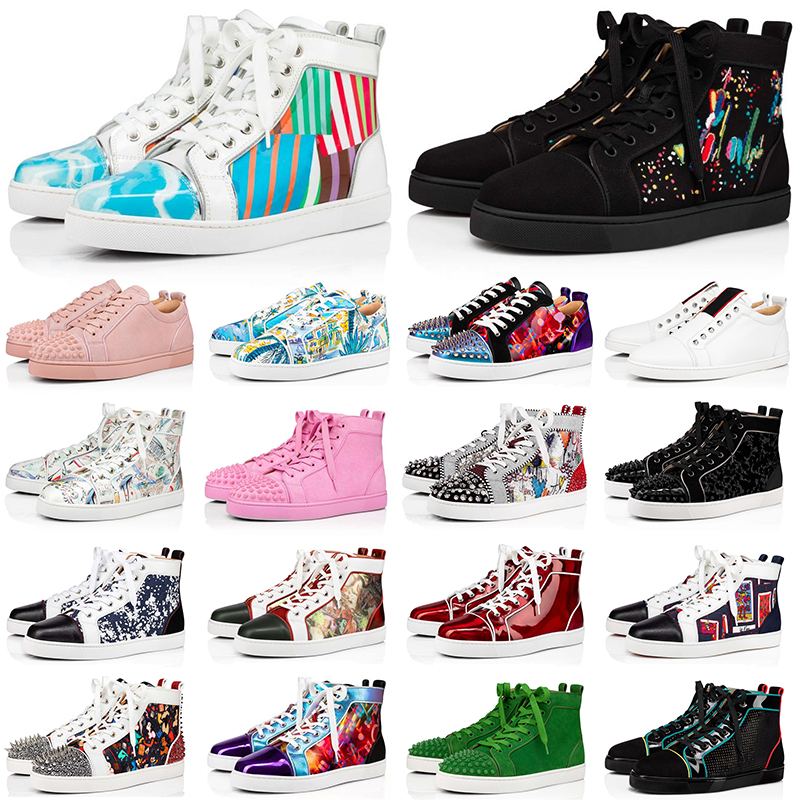 High Quality Red Bottoms Luxury Designer Casual Shoes Men Women Spikes Flat Sneakers Big Size 36-47, #1
High Quality Red Bottoms Luxury Designer Casual Shoes Men Women Spikes Flat Sneakers Big Size 36-47, #1