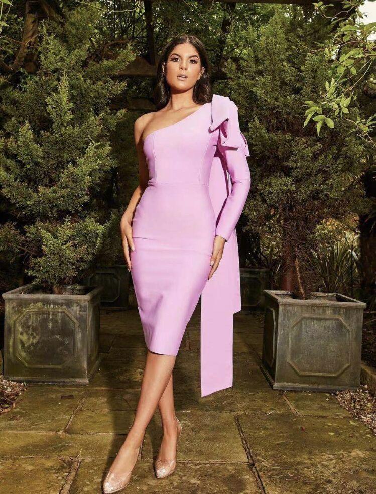 Casual Dresses Colors High Quality Runway Bownot One Sleeve Orange Purple Long Rayon Bandage Dress Party Bodycon VestidosCasual, White
Casual Dresses Colors High Quality Runway Bownot One Sleeve Orange Purple Long Rayon Bandage Dress Party Bodycon VestidosCasual, White