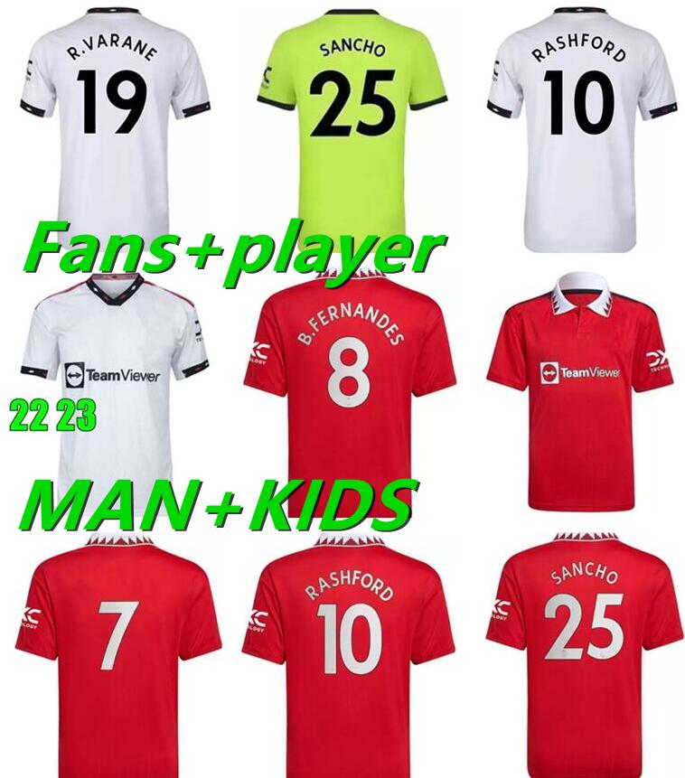 23 ManchesterS CAVANI SANCHO soccer jerseys UNITED LINGARD SHAW 2022 2023 football shirt MAN UTD B. FERNANDES GREENWOOD men kids kit fans Player version, Ivory
23 ManchesterS CAVANI SANCHO soccer jerseys UNITED LINGARD SHAW 2022 2023 football shirt MAN UTD B. FERNANDES GREENWOOD men kids kit fans Player version, Ivory