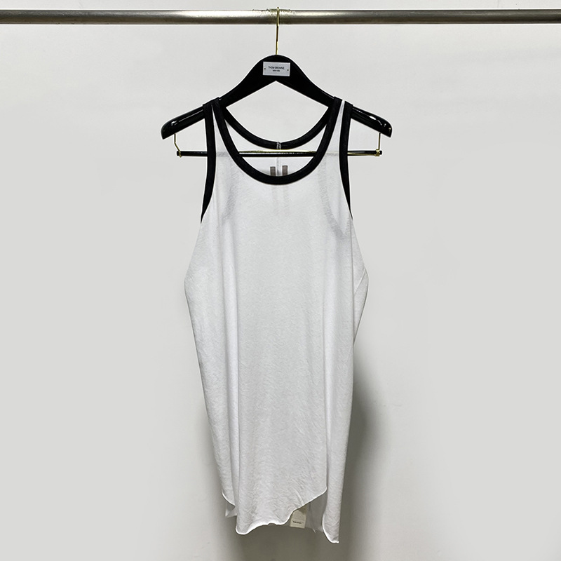 2022s High Street Rick Tank Tops Mens Womens Designers T-Shirts Owens Loose Tees Tops Man Casual Shirt Shorts Sleeve Clothes
2022s High Street Rick Tank Tops Mens Womens Designers T-Shirts Owens Loose Tees Tops Man Casual Shirt Shorts Sleeve Clothes