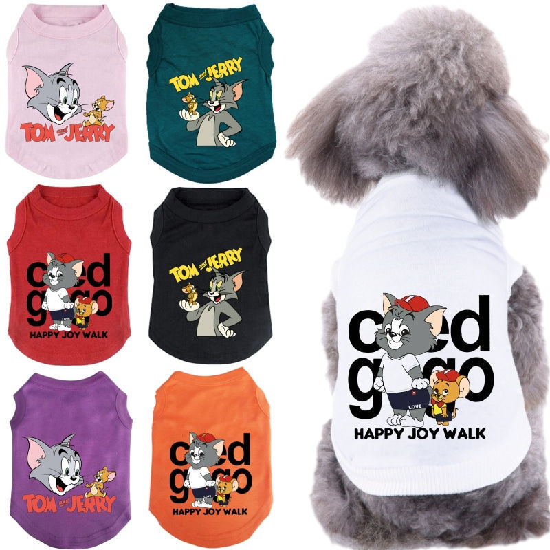Summer Pet T-shirt Designer Dog Apparel Sublimation Printing Dogs Clothes Soft Cotton Pets Vest for Small Medium Large Dogs Chihuahua French Bulldog Labrador A312, Mix color(remark no)
Summer Pet T-shirt Designer Dog Apparel Sublimation Printing Dogs Clothes Soft Cotton Pets Vest for Small Medium Large Dogs Chihuahua French Bulldog Labrador A312, Mix color(remark no)