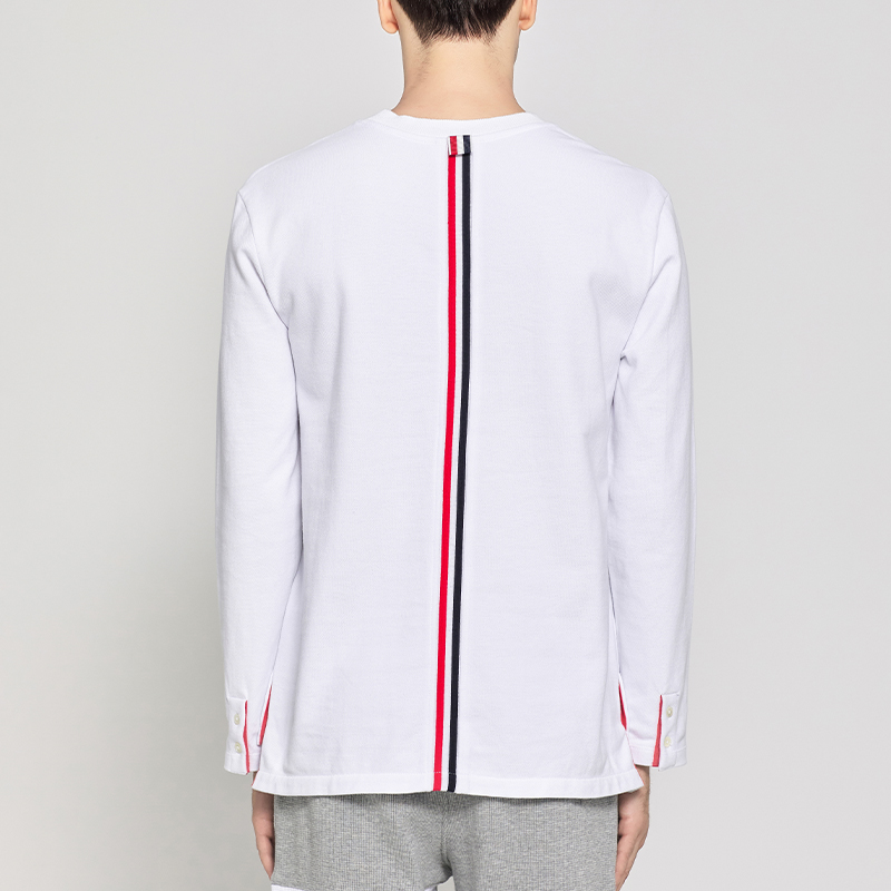 2022 Spring Men's T-Shirts Solid White Black Back Tees Vertical Stripes Slim Casual Tops Pure Cotton Clothes Long Sleeve Wholesale Women Oversize T-Shirt, Packing bag
2022 Spring Men's T-Shirts Solid White Black Back Tees Vertical Stripes Slim Casual Tops Pure Cotton Clothes Long Sleeve Wholesale Women Oversize T-Shirt, Packing bag