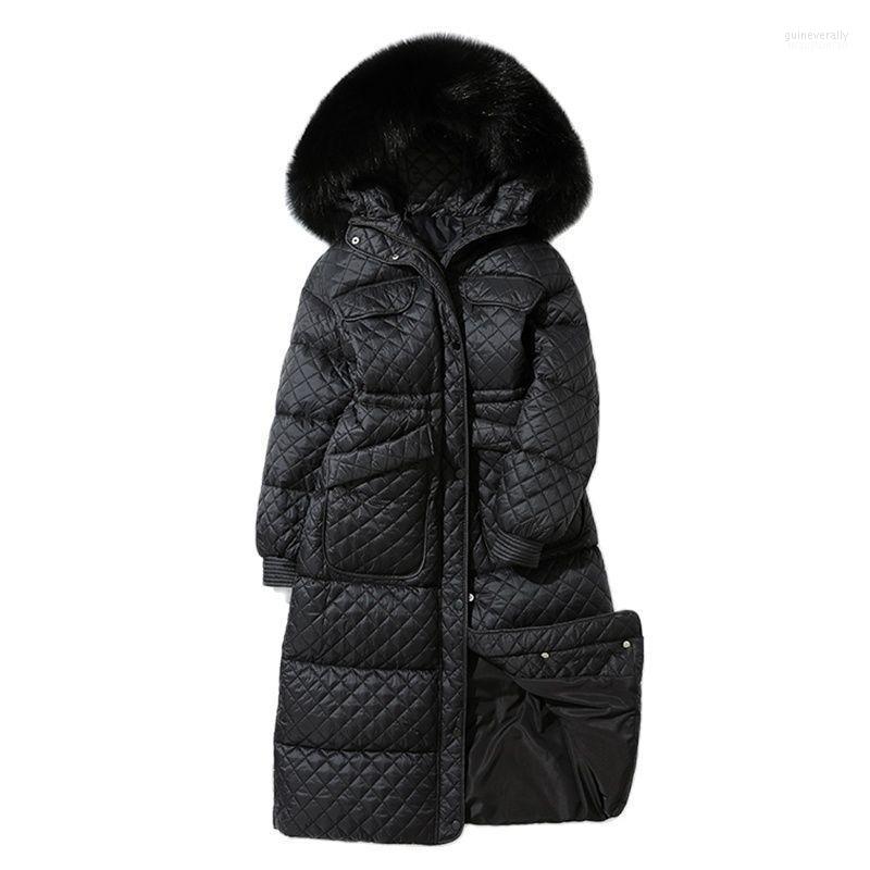 Women's Down & Parkas 2022 Winter Women Big Natural Fur Collar X-Long Parka Thick Warm 90% White Duck Coat Long Sleeve Snow Jacket Guin22, Black
Women's Down & Parkas 2022 Winter Women Big Natural Fur Collar X-Long Parka Thick Warm 90% White Duck Coat Long Sleeve Snow Jacket Guin22, Black