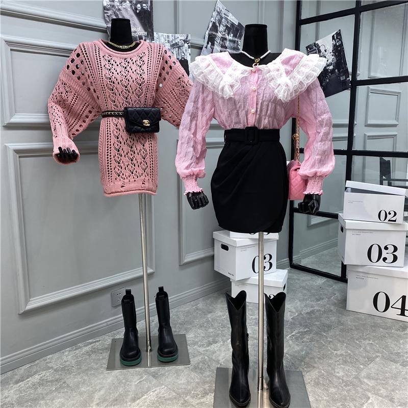 Women's Blouses & Shirts Early Autumn 2022 Loose Pleating Sweet Lace Patchwork Doll Lapel Blouse Female, Pink
Women's Blouses & Shirts Early Autumn 2022 Loose Pleating Sweet Lace Patchwork Doll Lapel Blouse Female, Pink