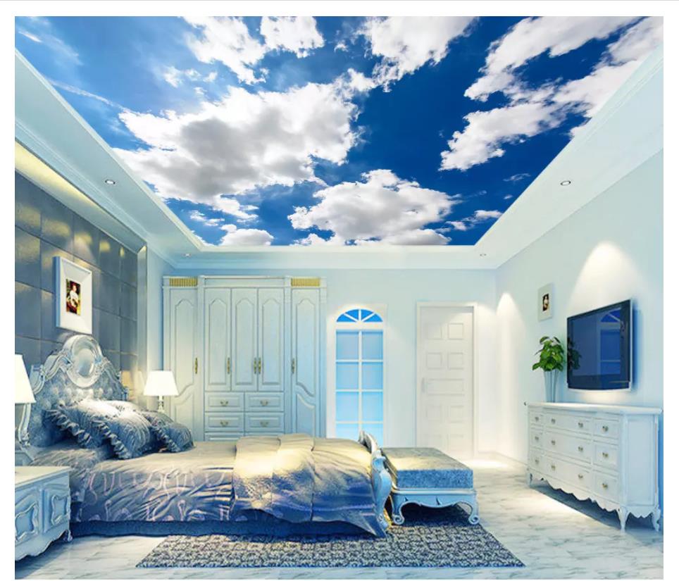 Large custom 3D mural wallpaper Beautiful blue sky and white clouds For Living room Bedroom ceiling mural background wall painting, As the photo
Large custom 3D mural wallpaper Beautiful blue sky and white clouds For Living room Bedroom ceiling mural background wall painting, As the photo