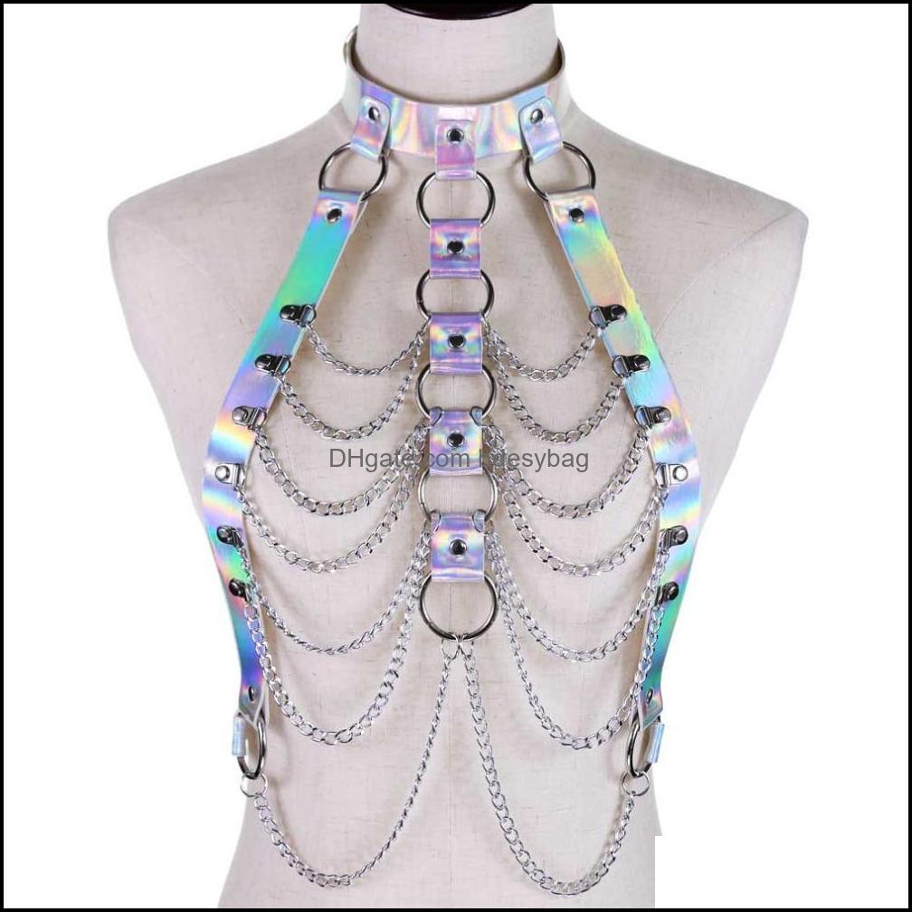 Belly Chains Holographic Body Chain Harness Top Punk Women Holo Rainbow Waist Jewelry Festival Rave Outfit Drop Delivery 2021 Bdesybag Dhieh
Belly Chains Holographic Body Chain Harness Top Punk Women Holo Rainbow Waist Jewelry Festival Rave Outfit Drop Delivery 2021 Bdesybag Dhieh