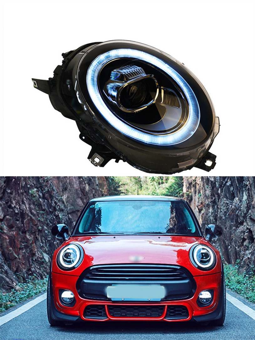 LED front lights For MINI F56 2014-19 F54 F55 F57 R60 Full LED Lens Turn Signal Head Light daytime running lamp
