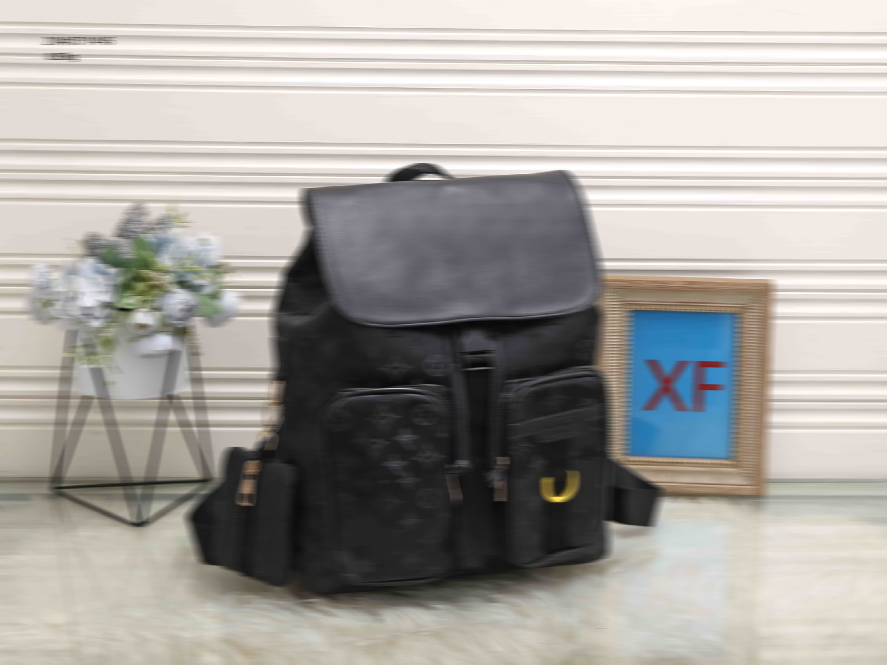 Designer embossing Handbags Men Women Leather Backpacks School Bag Fashion Knapsack Back pack Presbyopic Rucksack Shoulder Bags boys girls travel bag