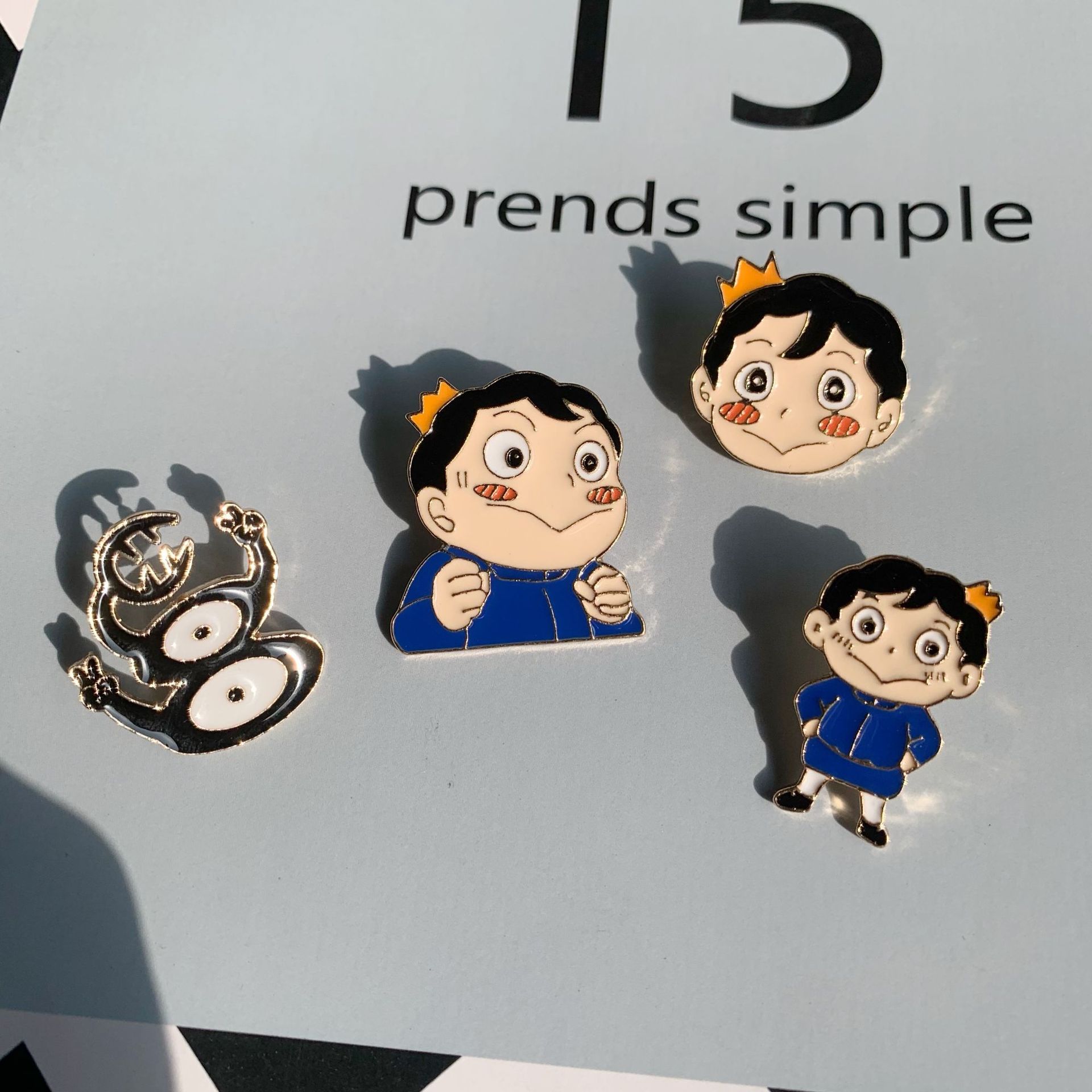 Ranking of Kings Japanese Anime Decorative Enamel Pin Women's Brooch for Clothing Briefcase Badges Manga Jewelry Accessories, Mixed colors
Ranking of Kings Japanese Anime Decorative Enamel Pin Women's Brooch for Clothing Briefcase Badges Manga Jewelry Accessories, Mixed colors