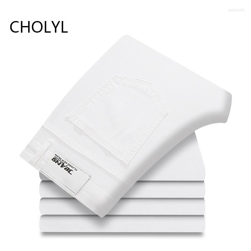 Men's Jeans Men's White Fashion Casual Classic Style Slim Fit Soft Trousers Male Brand Advanced Stretch PantsMen's Heat22 
Men's Jeans Men's White Fashion Casual Classic Style Slim Fit Soft Trousers Male Brand Advanced Stretch PantsMen's Heat22