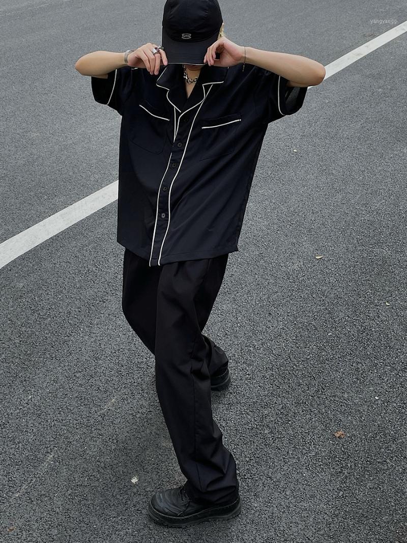 Men's Casual Shirts S-6XL 2022 Clothing Show Summer Loose Cuban Collar Short Sleeve Shirt Pajama Style Couple Plus Size Stage Costumes, Black
Men's Casual Shirts S-6XL 2022 Clothing Show Summer Loose Cuban Collar Short Sleeve Shirt Pajama Style Couple Plus Size Stage Costumes, Black