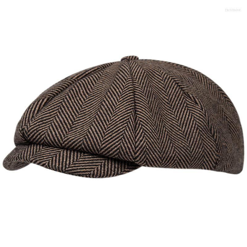 Berets High Quality Wool Men's Beret Retro Casual Sboy Hat Striped Gatsby Ivy For MenBerets, Black
Berets High Quality Wool Men's Beret Retro Casual Sboy Hat Striped Gatsby Ivy For MenBerets, Black