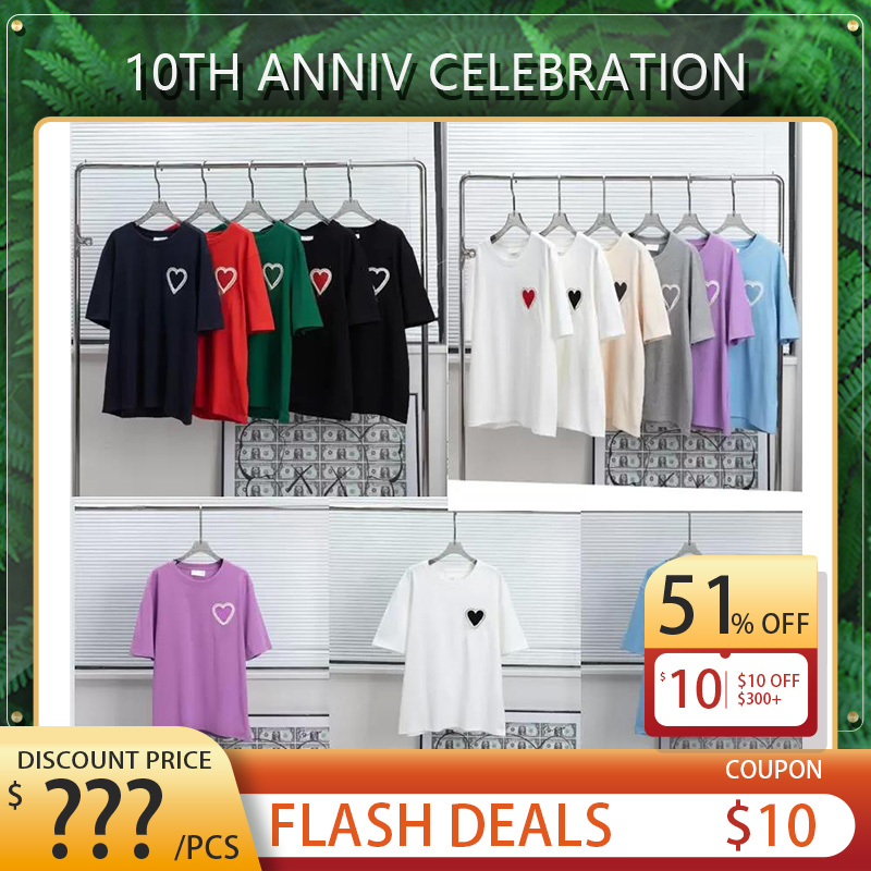 Men's Designer 2022 Summer Men's and Women's Cotton T Shirts Loose Couples French Simple Letters Hip Hop Short Sleeves M-5XL, Customize
Men's Designer 2022 Summer Men's and Women's Cotton T Shirts Loose Couples French Simple Letters Hip Hop Short Sleeves M-5XL, Customize