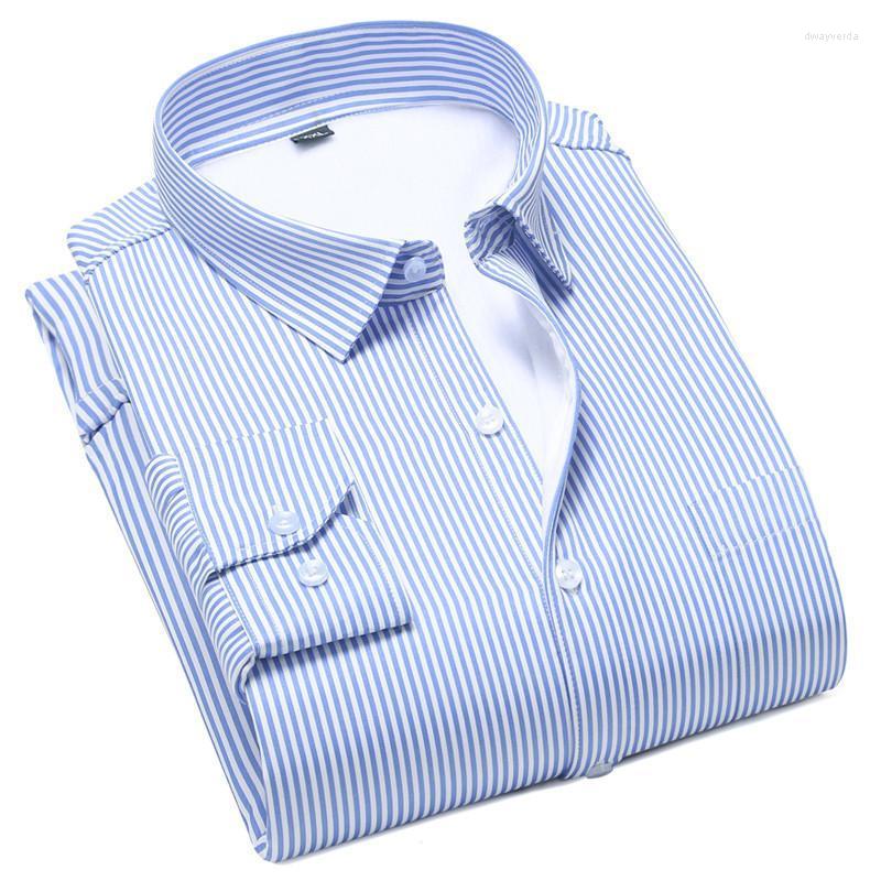 Men's Dress Shirts Men Winter Outdoor Fleece Warm Shirt Male Fashion Long Sleeve Business Big Size Work Leisure Stripe Slim Thick Tops Dway2, 1811
Men's Dress Shirts Men Winter Outdoor Fleece Warm Shirt Male Fashion Long Sleeve Business Big Size Work Leisure Stripe Slim Thick Tops Dway2, 1811