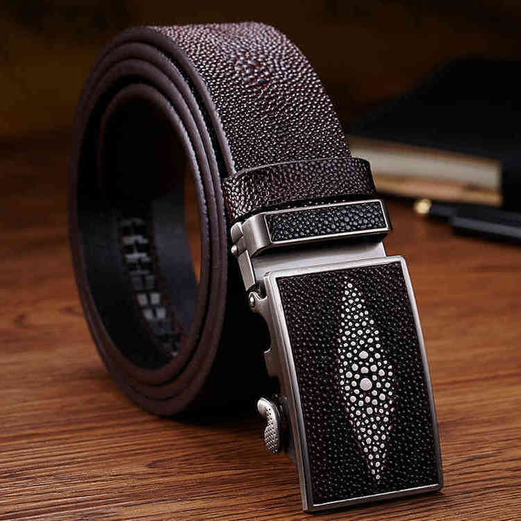 Fashion Luxury Stingray Pattern Cow Leather Automatic Digner Belt Buckl for Men, Black
Fashion Luxury Stingray Pattern Cow Leather Automatic Digner Belt Buckl for Men, Black