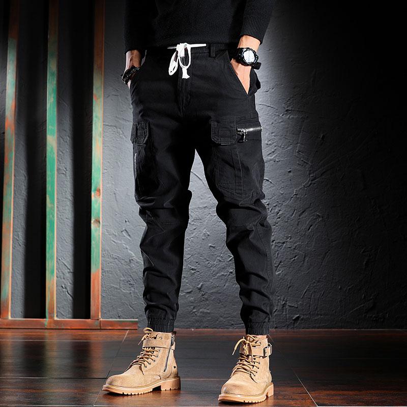 Men's Jeans Streetwear Fashion Men Elastic Loose Fit Multi Pockets Casual Cargo Pants Overalls Hip Hop Joggers Wide Leg TrousersMen's, Black
Men's Jeans Streetwear Fashion Men Elastic Loose Fit Multi Pockets Casual Cargo Pants Overalls Hip Hop Joggers Wide Leg TrousersMen's, Black