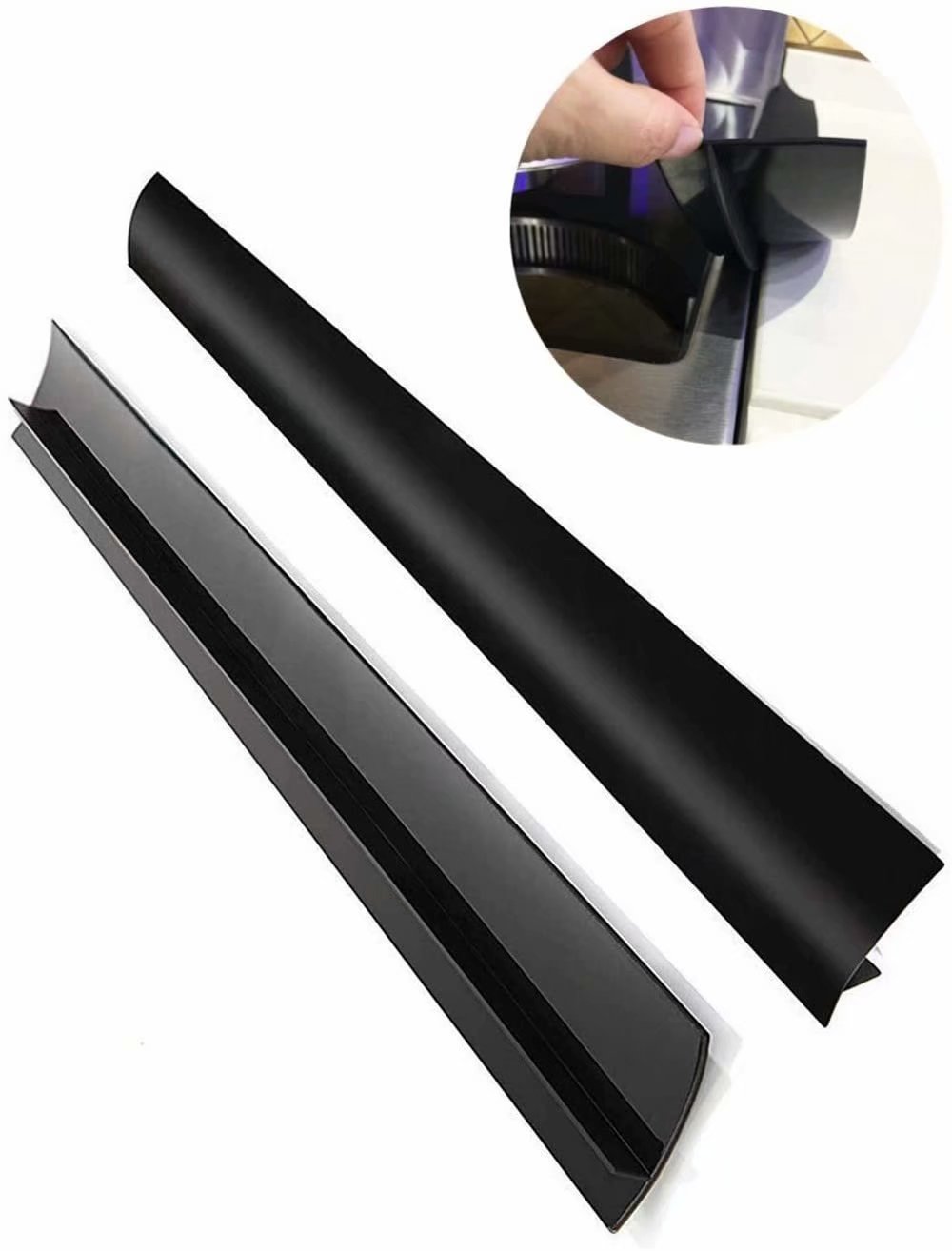 Sublimation Household Sundries Silicone Stove Gap Covers Heat Resistant Oven Gap Filler Seals Gaps Between Stovetop and Counter Easy to Cle