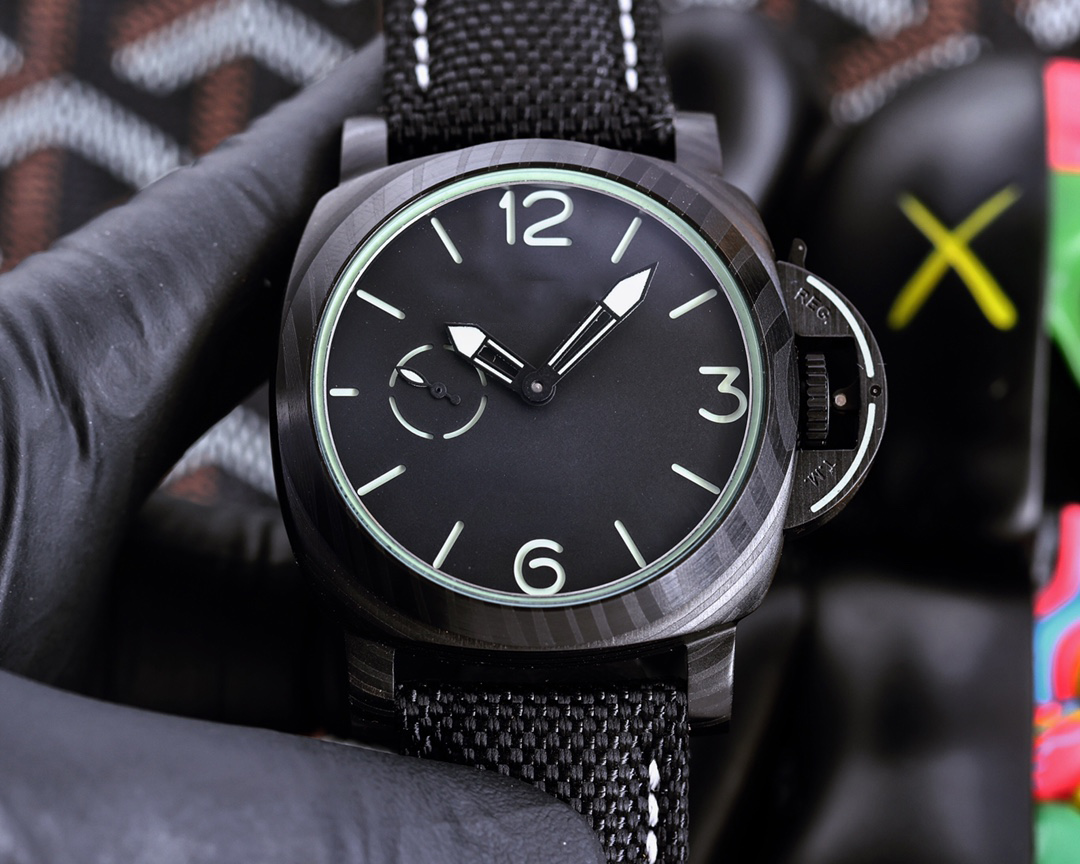 Wristwatches Designer Mens Pam Watch Rubber Leather Strap Automatic Mechanical Movement For Men Watches 44mm, Green
Wristwatches Designer Mens Pam Watch Rubber Leather Strap Automatic Mechanical Movement For Men Watches 44mm, Green