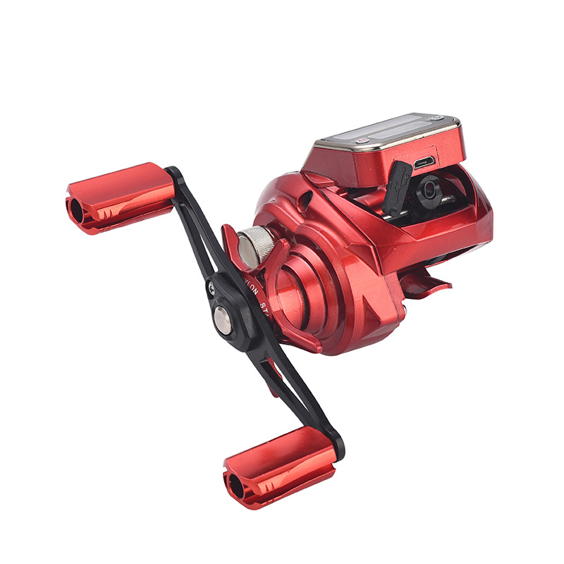 WOEN Digital Baitcasting Reels solar charging 7.3 ratio sea fishing Luya counting raft reel 5kg braking force
WOEN Digital Baitcasting Reels solar charging 7.3 ratio sea fishing Luya counting raft reel 5kg braking force