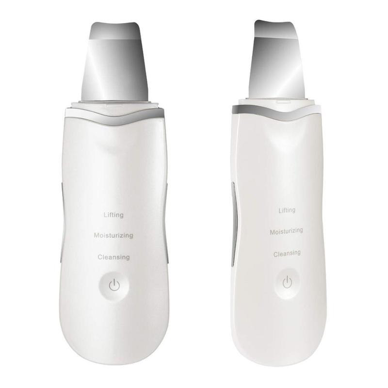 Nano Ionic vaporizer Face Steamer Blackhead Remover Vacuum Skin Scrubber Silicone Face Cleaning Brush Skin Care Set 220711