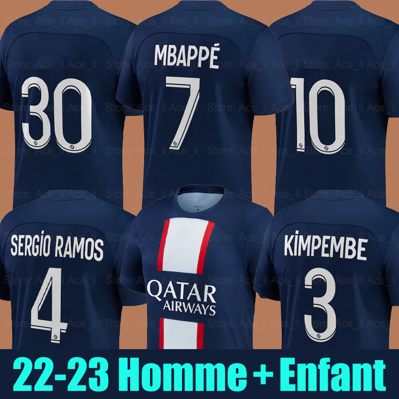 MBAPPE HAKIMI PLAYER #30 soccer jersey SERGIO RAMOS 21 22 23 Maillots de football shirt 2022 2023 MARQUINHOS pSGS men kids kit shirt uniforms maillot foot third 3rd, 21-22 kids away
MBAPPE HAKIMI PLAYER #30 soccer jersey SERGIO RAMOS 21 22 23 Maillots de football shirt 2022 2023 MARQUINHOS pSGS men kids kit shirt uniforms maillot foot third 3rd, 21-22 kids away