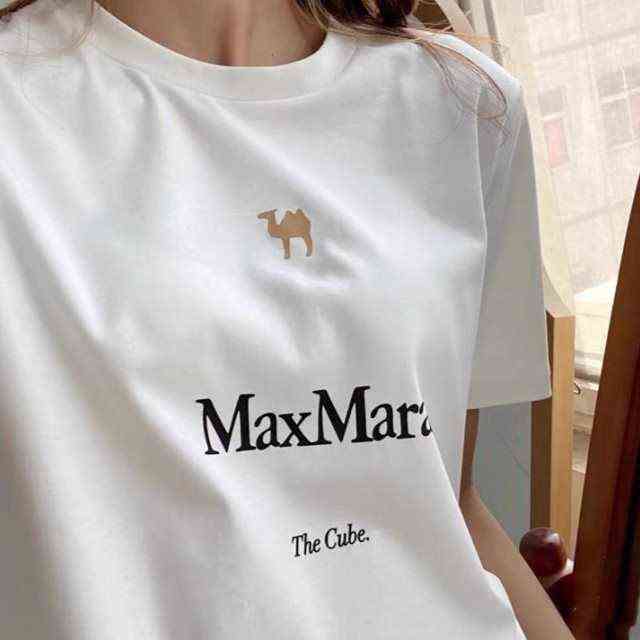 2022maxmara Summer Simple Loose Thin Lettered Printed Women' Casual T-shirt Round Neck Short Sleeve Stamping, White
2022maxmara Summer Simple Loose Thin Lettered Printed Women' Casual T-shirt Round Neck Short Sleeve Stamping, White