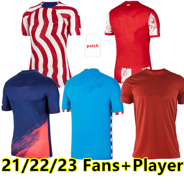 21 22 23 SUAREZ Soccer Jerseys JOÃO FÉLIX GRIEZMANN ATLETICO M. LLORENTE CORREA KOKE CARRASCO fans+player version 75th fourth men kids Football Shirt, 21/22 home
21 22 23 SUAREZ Soccer Jerseys JOÃO FÉLIX GRIEZMANN ATLETICO M. LLORENTE CORREA KOKE CARRASCO fans+player version 75th fourth men kids Football Shirt, 21/22 home