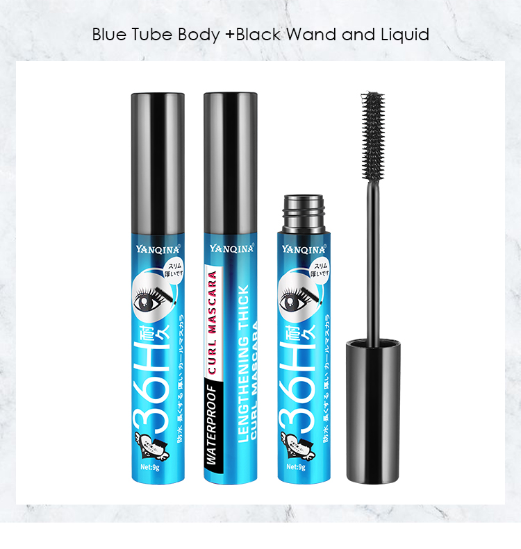 YANQINA 36H Black Waterproof Liquid Mascara Make Up Set Long-lasting Waterproof Eye Makeup Tools
YANQINA 36H Black Waterproof Liquid Mascara Make Up Set Long-lasting Waterproof Eye Makeup Tools